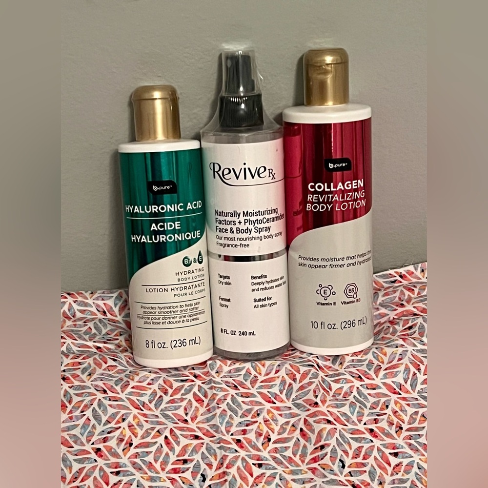 Revive Rx Moisturizing Face & Body Spray PLUS B-Pure Luxury Lotion Duo💚